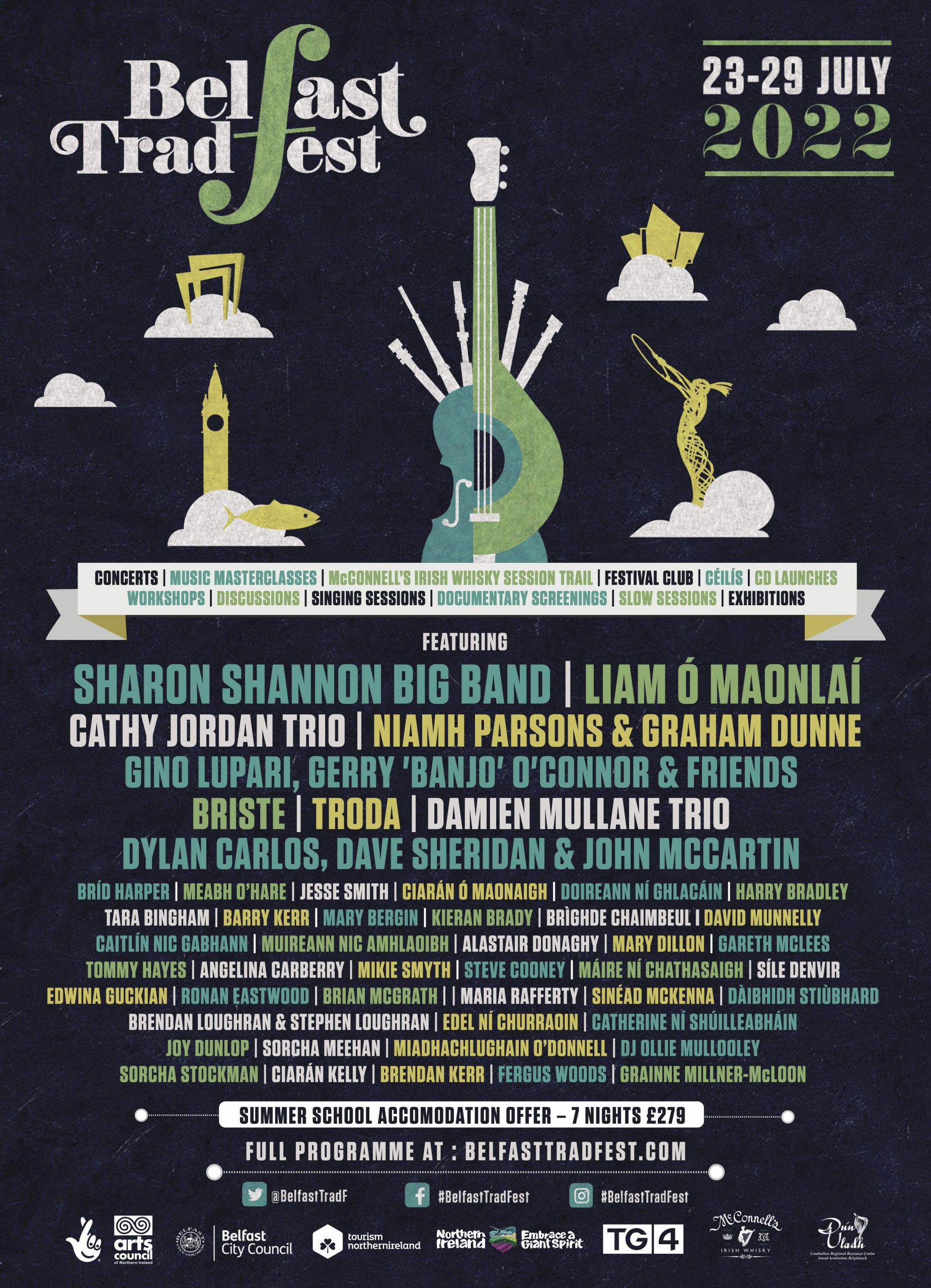 Belfast Trad Fest 2022 Harp Ireland