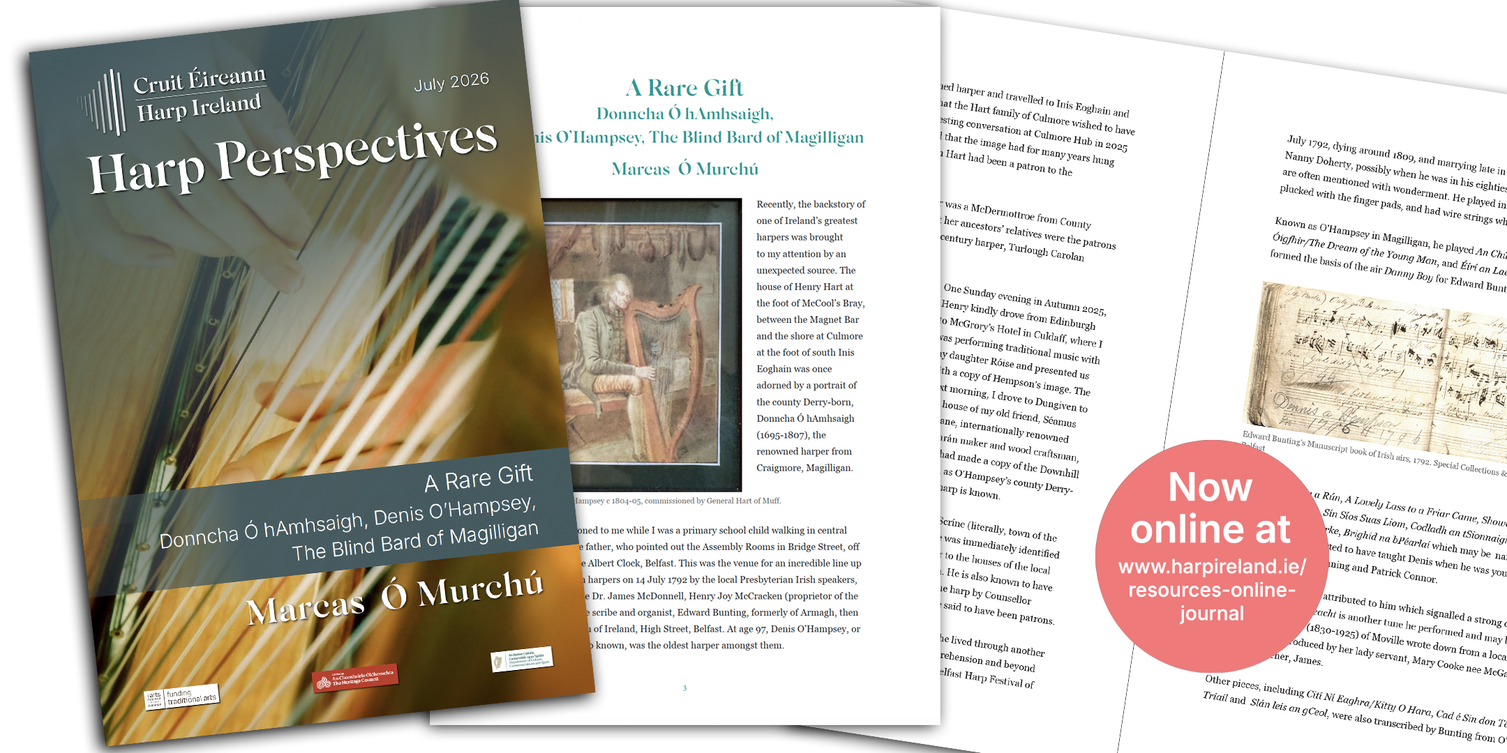 July edition of Harp Perspectives online now